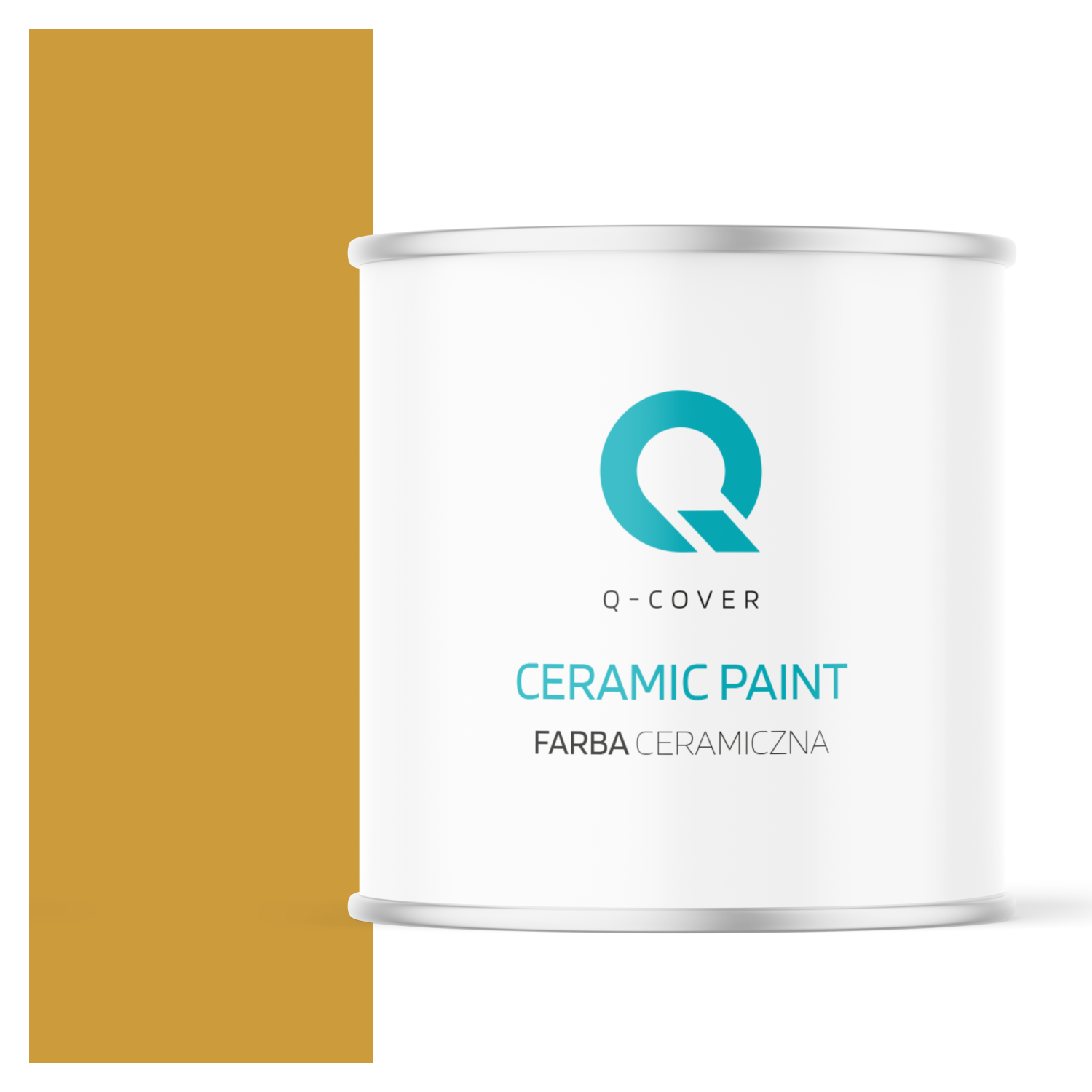 Farba Ceramiczna Do Ścian i Sufitów Q-Cover Sepia H6737 Głęboki Mat 2L