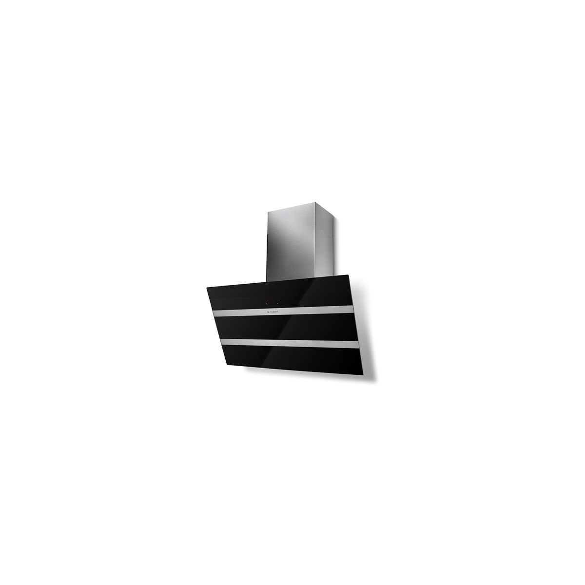 Hotte décorative murale inclinée FABER STEELMAX 800 NOIR/INOX - 2