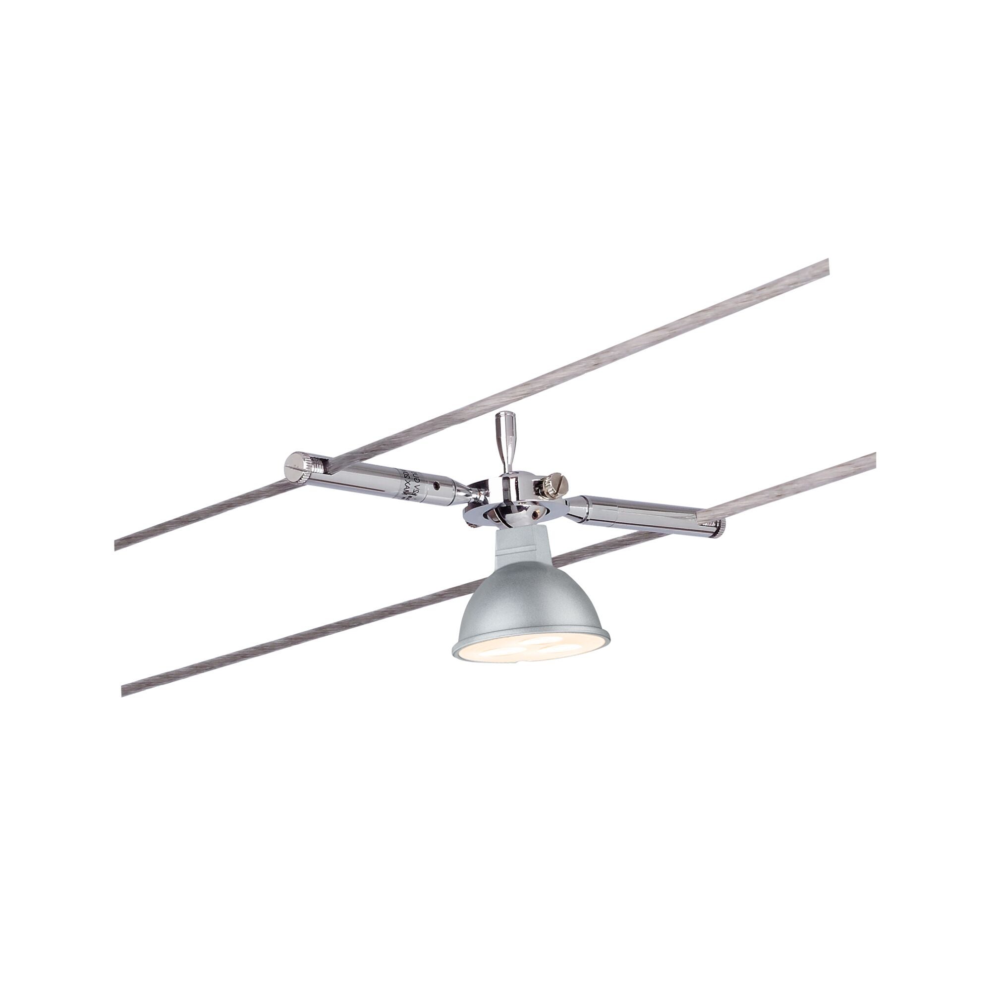 Système sur câbles TogoLED Spot individuel GU5,3 max. 10W gradable 12V Chrome - 2