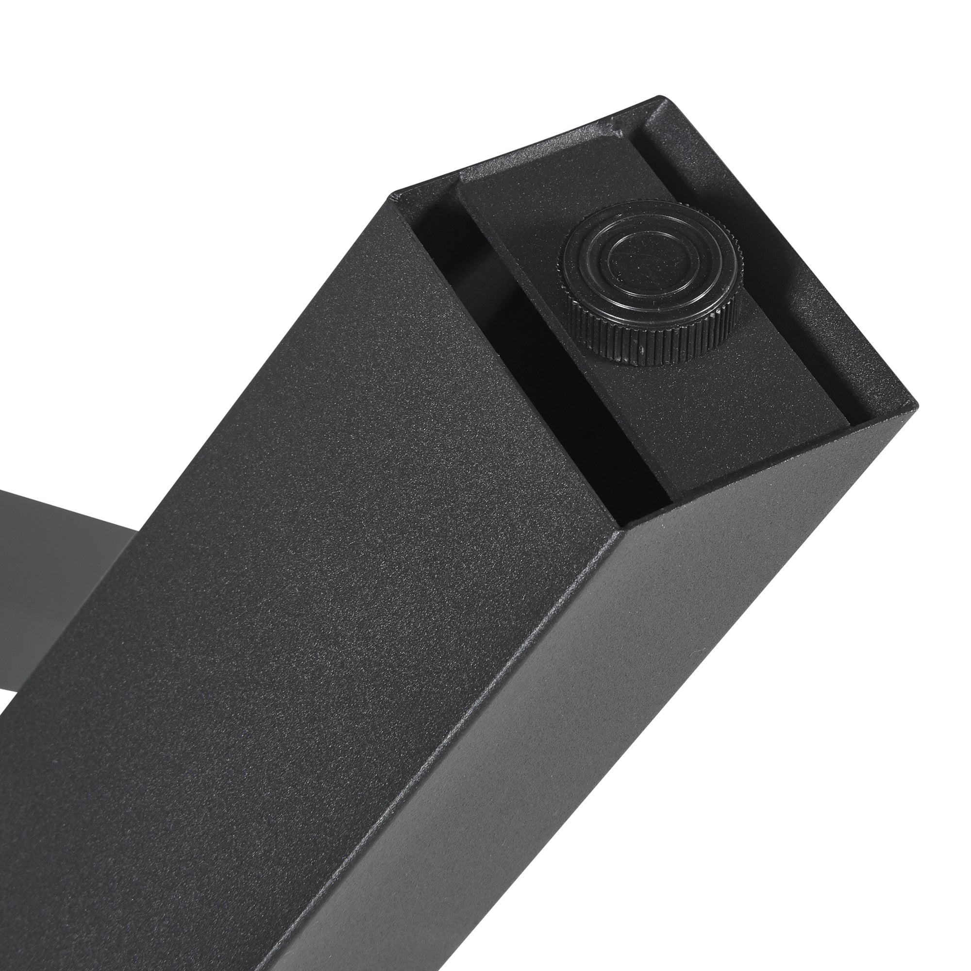 Lot de 2 pieds de table Greith acier 72 x 59 cm noir [en.casa] - 9