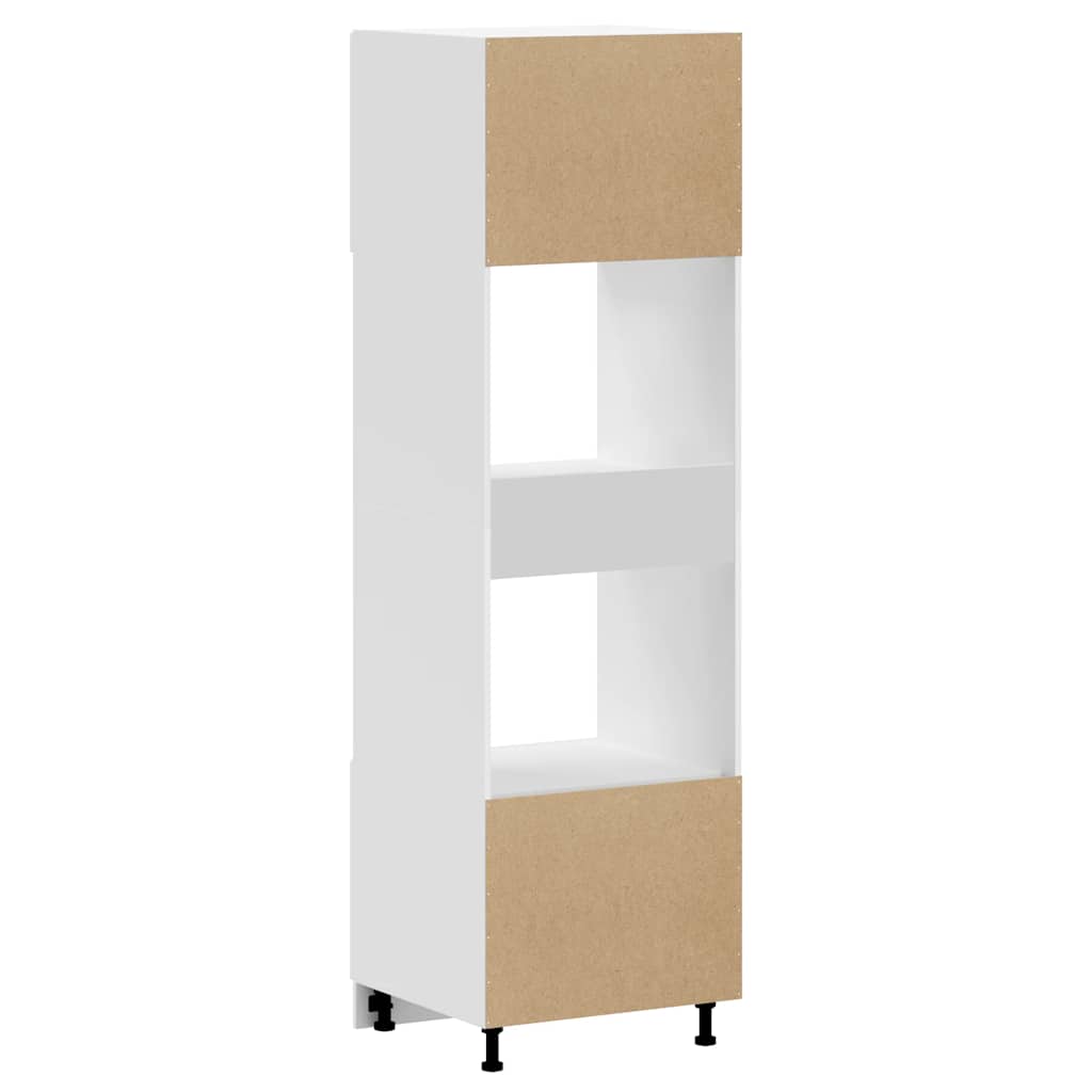 Armoires de four 2 pcs Porto blanc bois d'ingénierie - 7