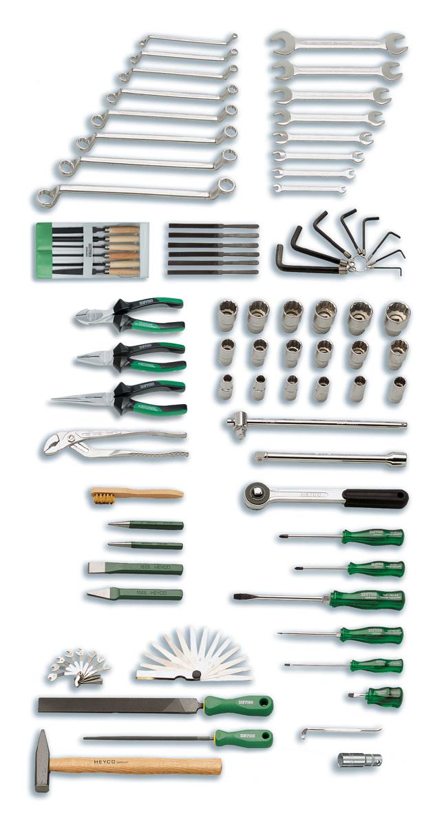 HEYCO SELECTION D'OUTILS EN BOITE 1002-910-AF | Leroy Merlin