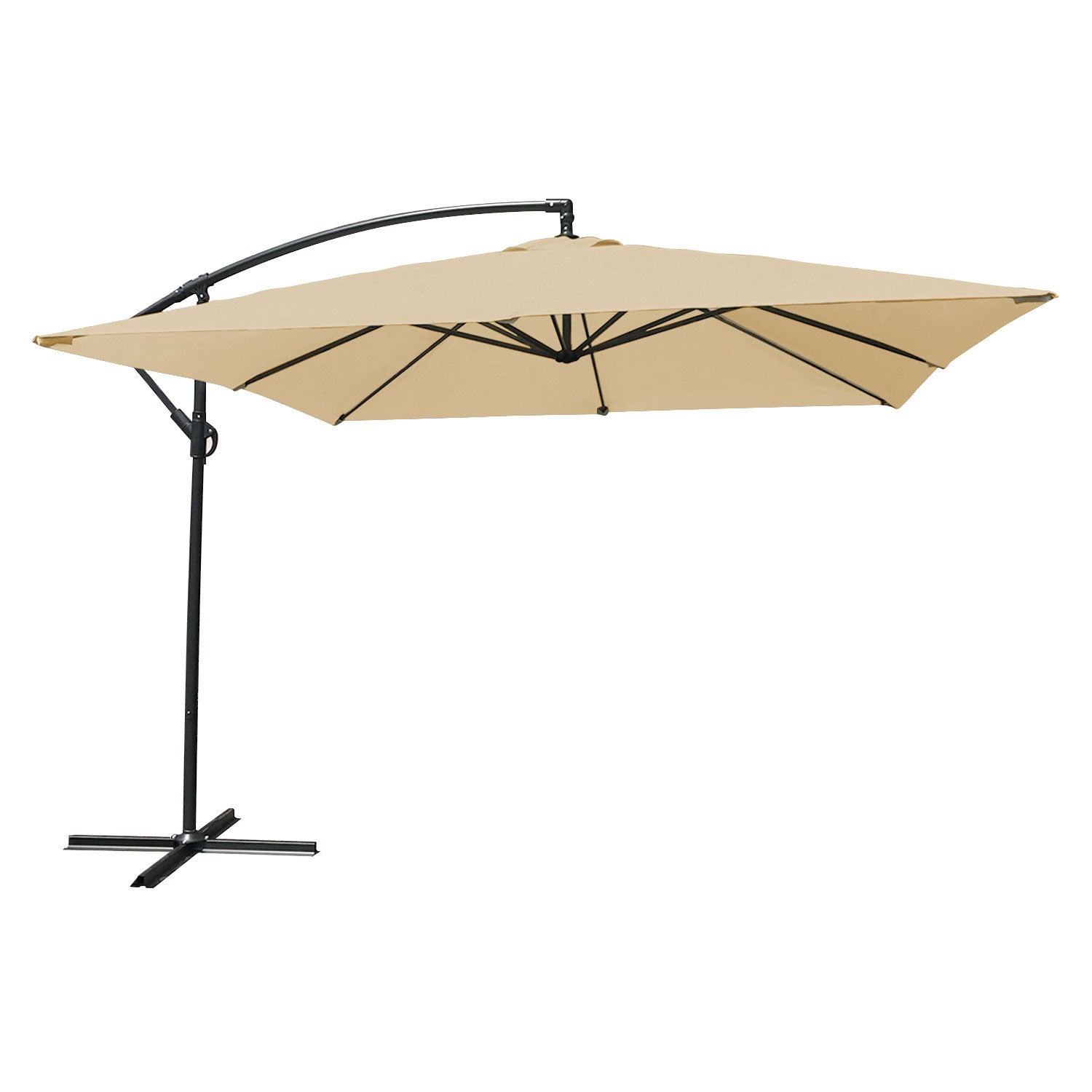 Parasol kwadratowy Offset MOLOKAI 2,7x2,7m beżowy