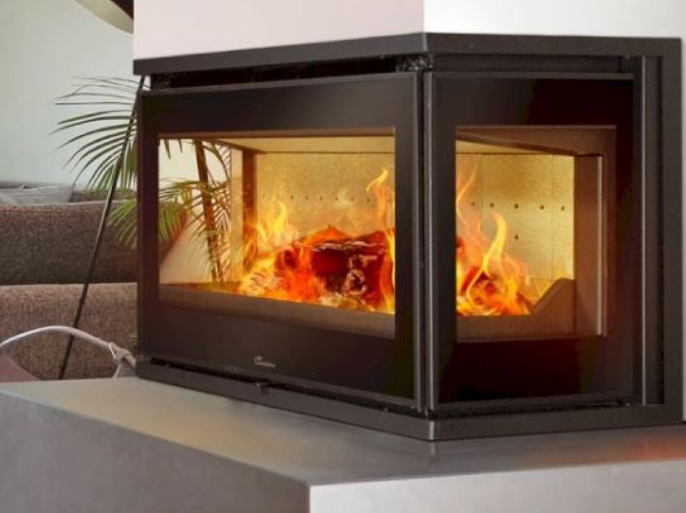 Lacunza  Bricosol, Insertable A Leña Modelo Adour 600 Clid De , Leroy Merlin