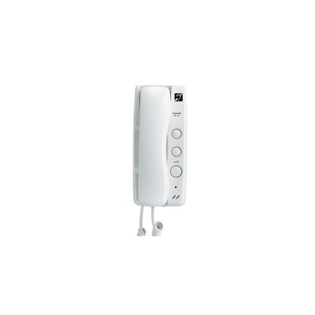 Poste audio avec combiné et boucle magnétique GT1D - Blanc