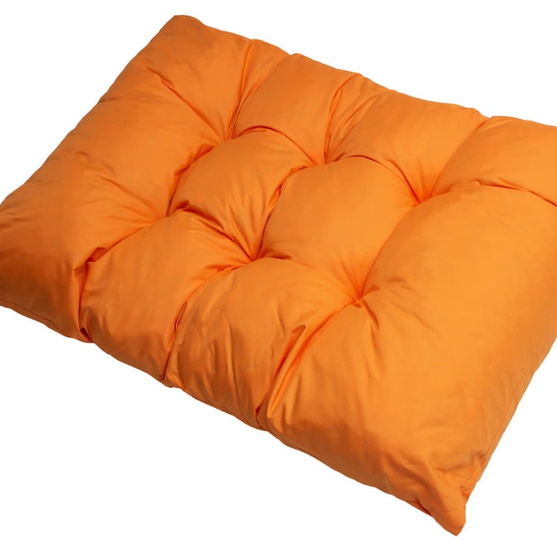 Poduszka ogrodowa na paletę 120x50cm poduszka na meble ogrodowe pomarańczowa, poduszka na balkon taras, poducha ogrodowa na meble z palet