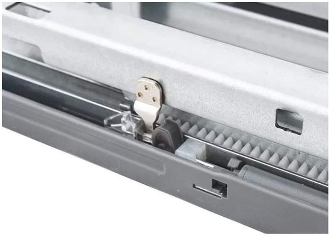 Emuca Cassetto Esterno Vertex 40 Kg Altezza 178 Mm, 178, Grigio - Foto 5