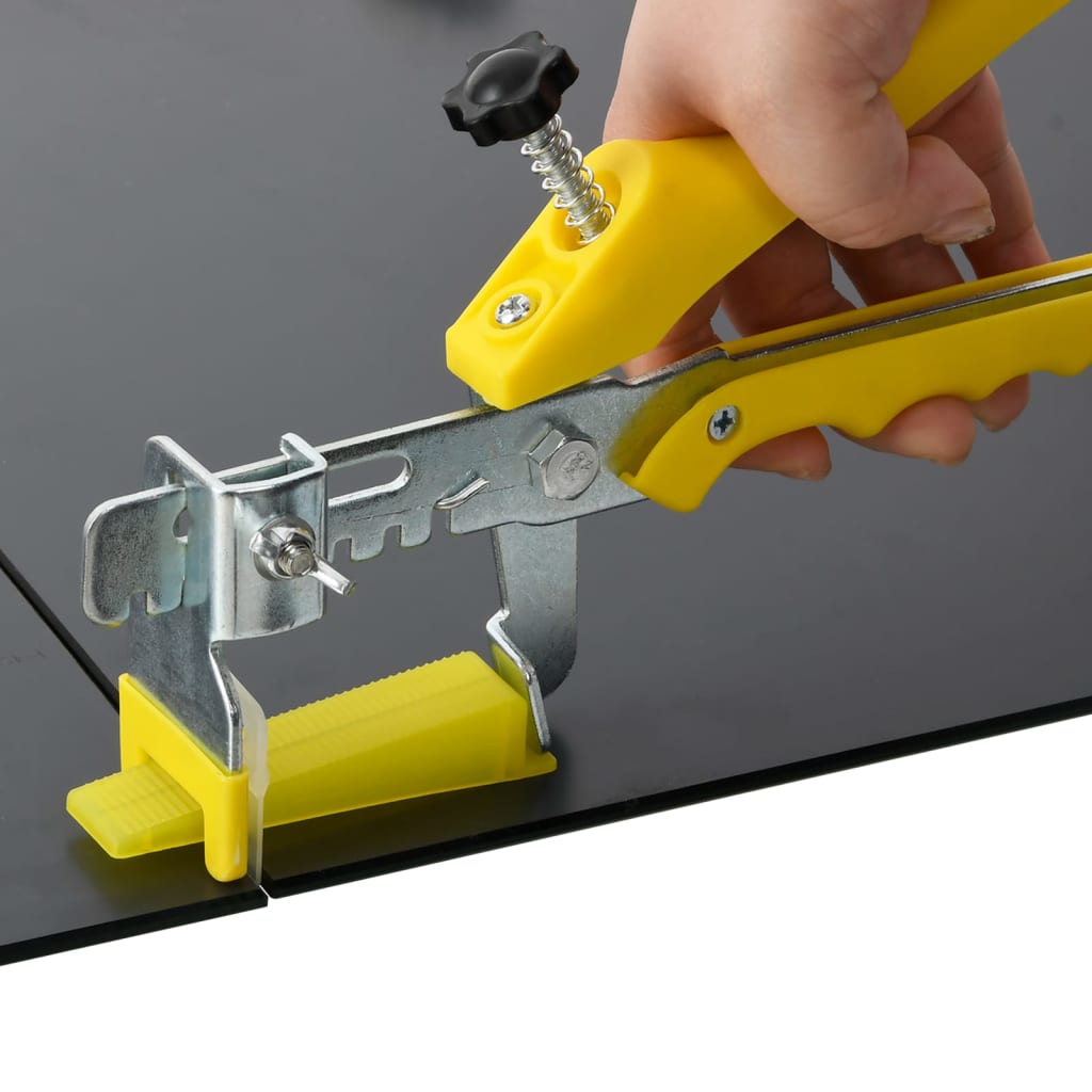Niveladores de ladrilhos 2500 pcs 2 mm vidaXL - 3