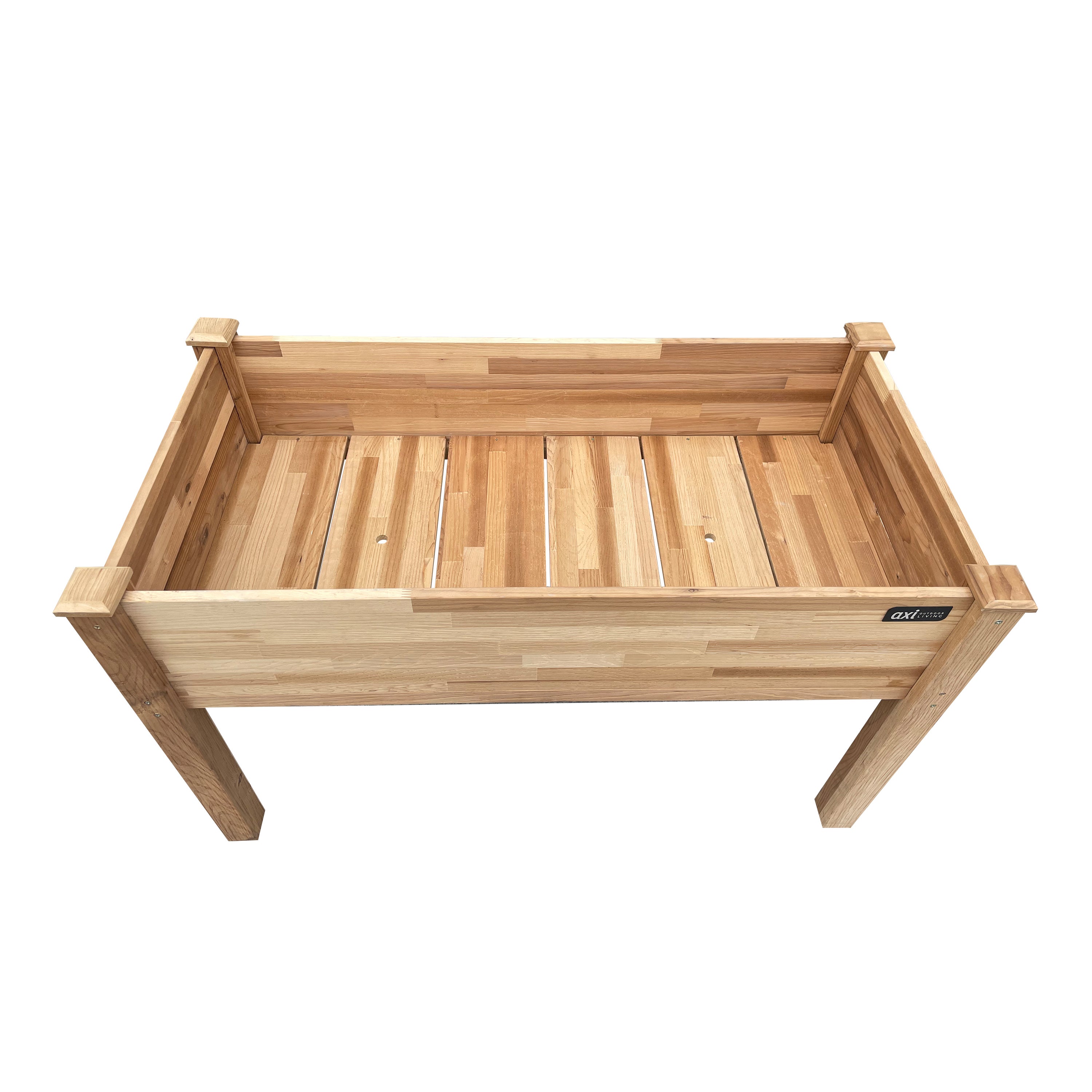 AXI Fioriera rialzata, marrone | Fioriera Legno di hemlock FSC 100% - Dimensioni pratiche per giardino/balcone/terrazza - 122 x 61 x 78 cm - 7