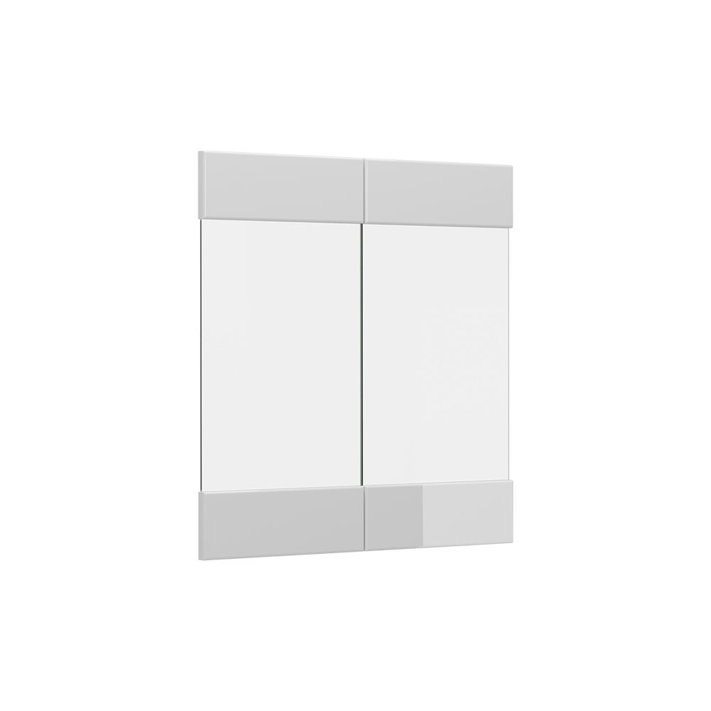 Vicco  Frente De Cocina R-Line, Alto Brillo, 59.2 X 59 Cm Frente De Mueble Para Armario Mural Con Vitrina Blanco , Leroy Merlin