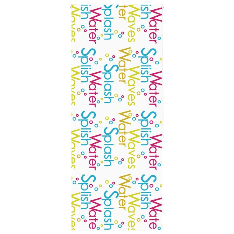 Roleta prysznicowa 110x240 cm Szerokość tkaniny 106 cm vidaXL
