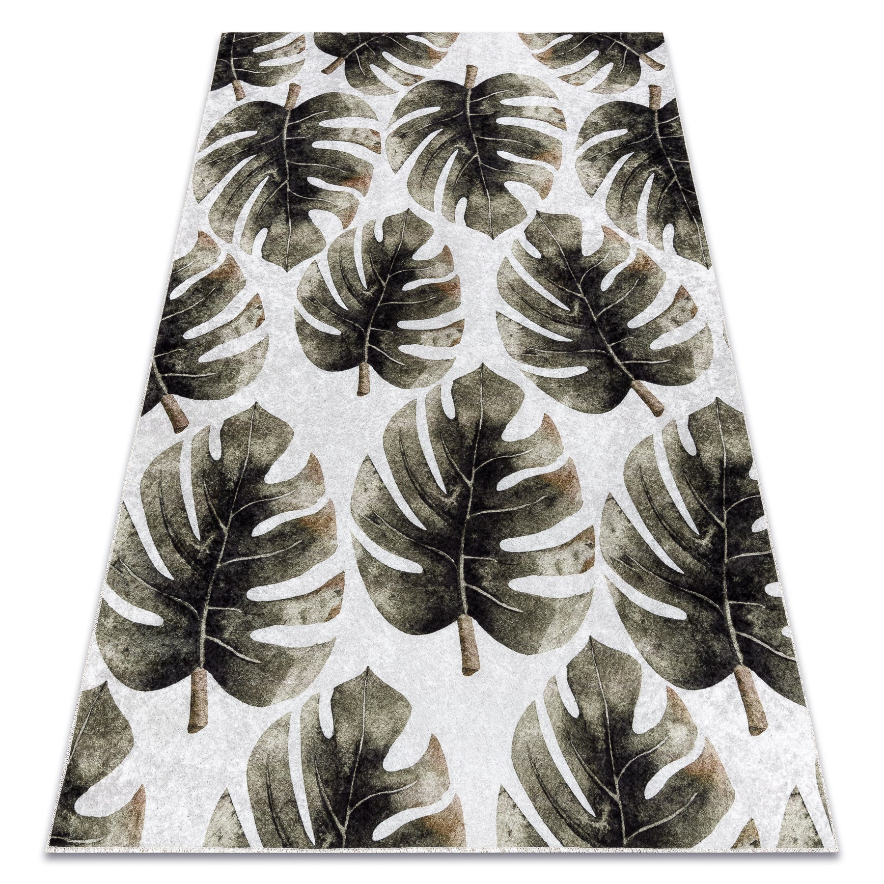 Dywan do prania MIRO 52102.801 Liście Monstera antypoślizgowy - zielony 120x170 cm