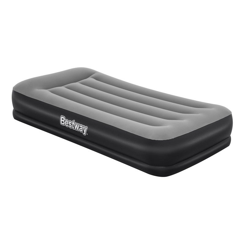Matelas Gonflable 1 Place AVENLI 191x73x22cm Avec Pompe à Pied Intégrée - Lit Camping Confort