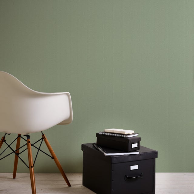 Papier peint expansé sur intissé - Nature colors - Vert sauge - Rouleau(x)