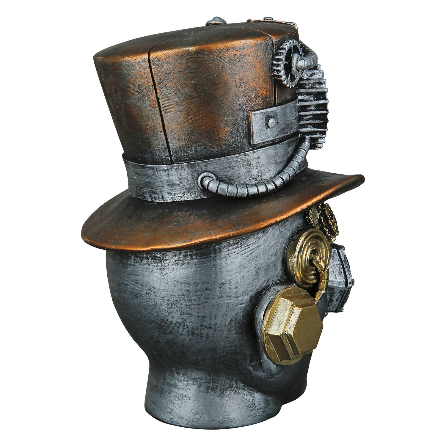 Casablanca by Gilde Sculpture décorative Homme Steampunk H. 20 cm - 4
