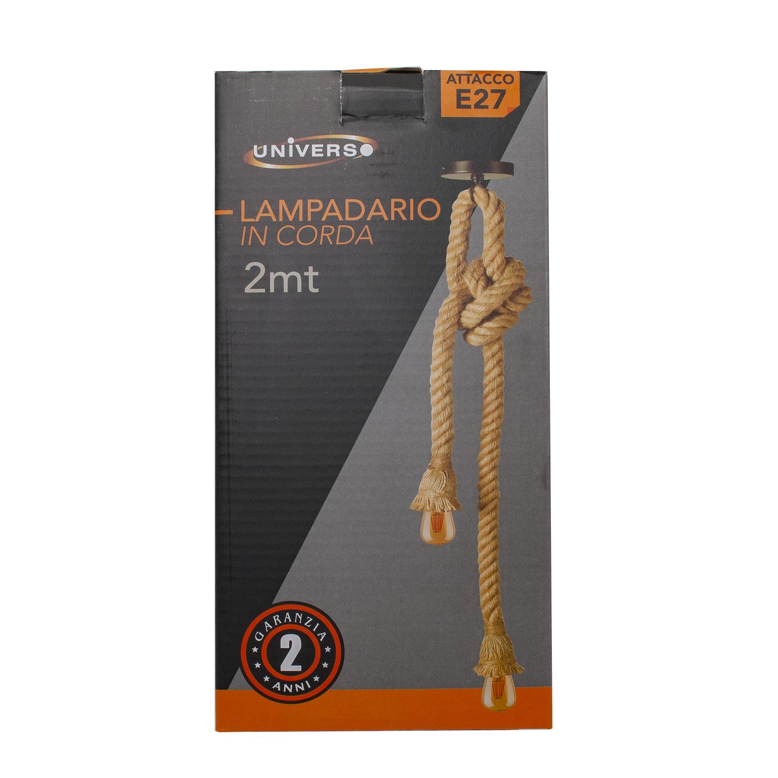 Lampe pendante à double corde LED E27 vintage lumière décorative pub bar 230V - 8