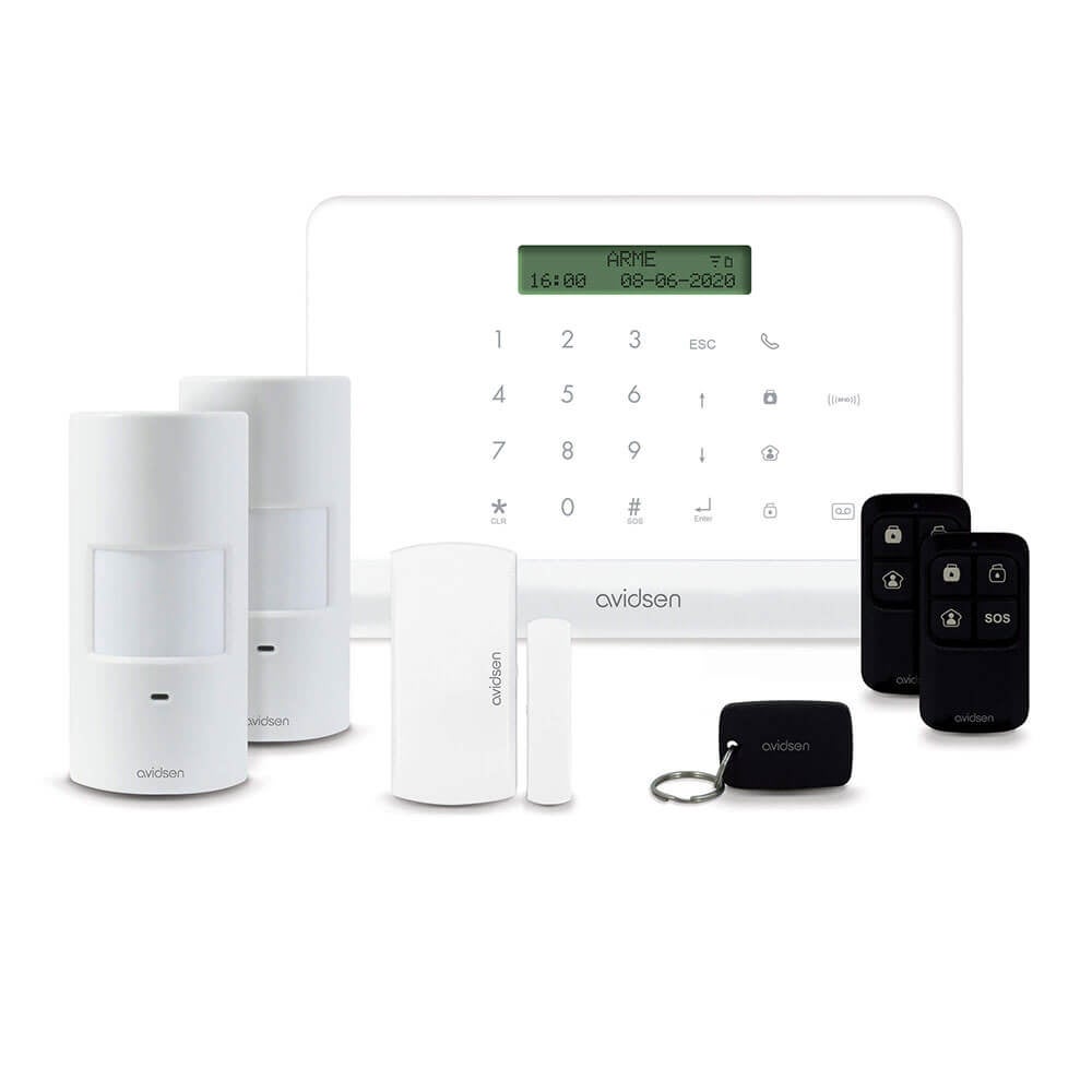 Kit alarme connectée HomeSecure sans fil alimentation secteur Avidsen - 6