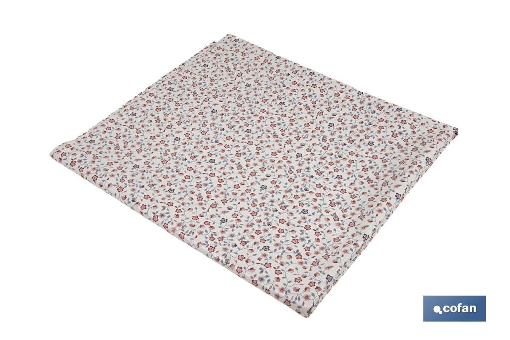 Toile cirée avec motif floral moderne 140x300cm en PVC et polypropylène - 3
