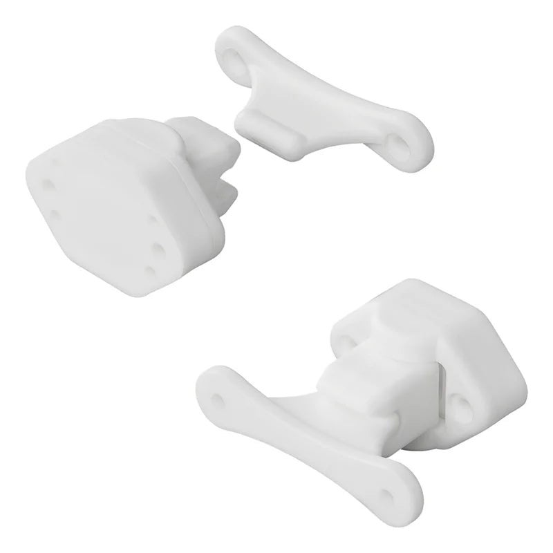 2x Kit De Retenue De Porte En Forme De T Arrêt Retenant Support De