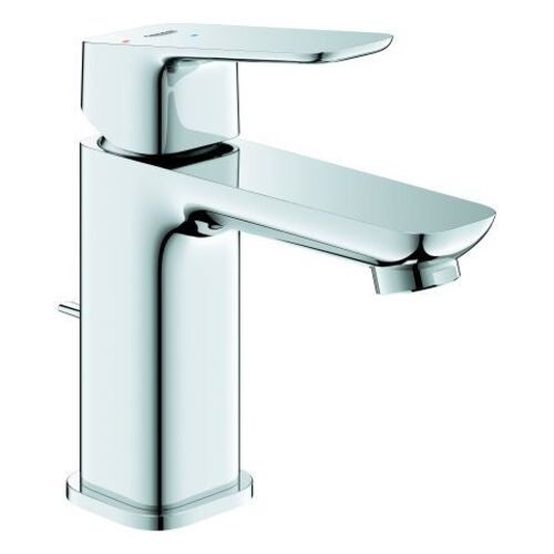Grohe Cubeo single-lever basin mixer, S-size, projection 106mm, drain set, EcoMode, 1017300000