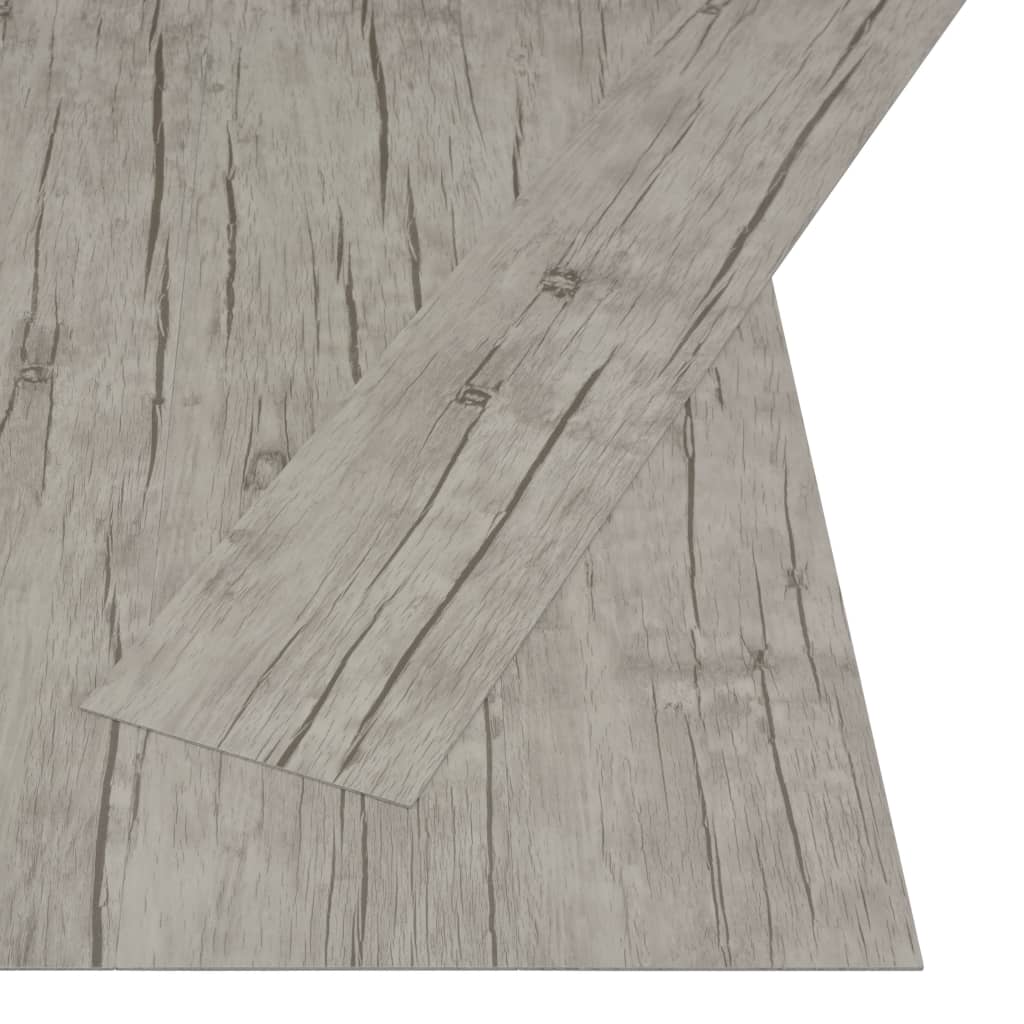 Lamas para suelo pvc autoadhesivas | tarimas de suelo | tarimas autoadhesivas 4,46m² 3 mm roble lavado cfw51858