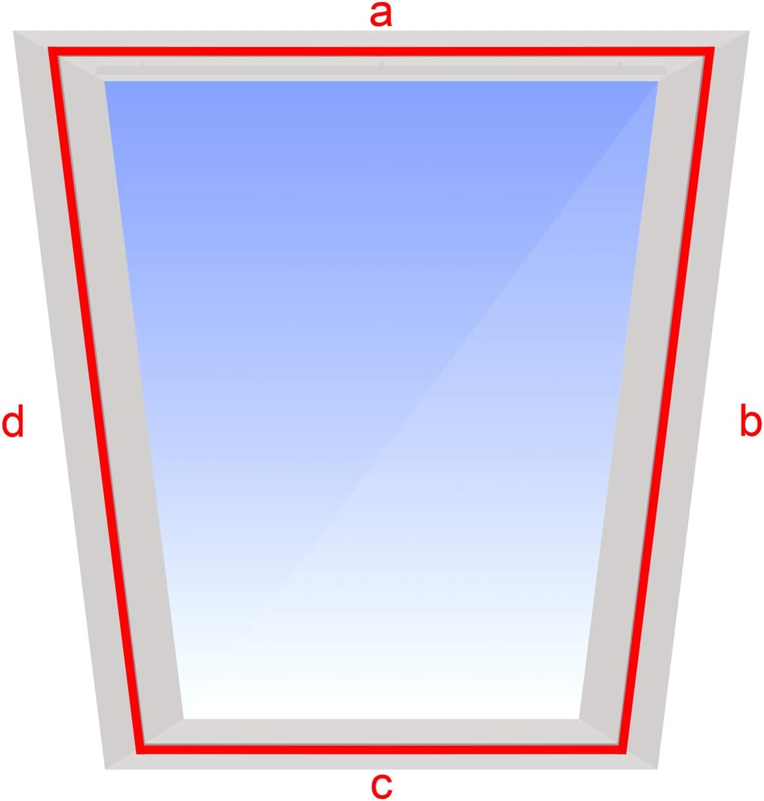 Joint d'étanchéité pour fenêtre de climatiseur portable – joint d'isolation pour fenêtre – tissu d'étanchéité coupe-vent (150 cm, 100 pièces) - 4