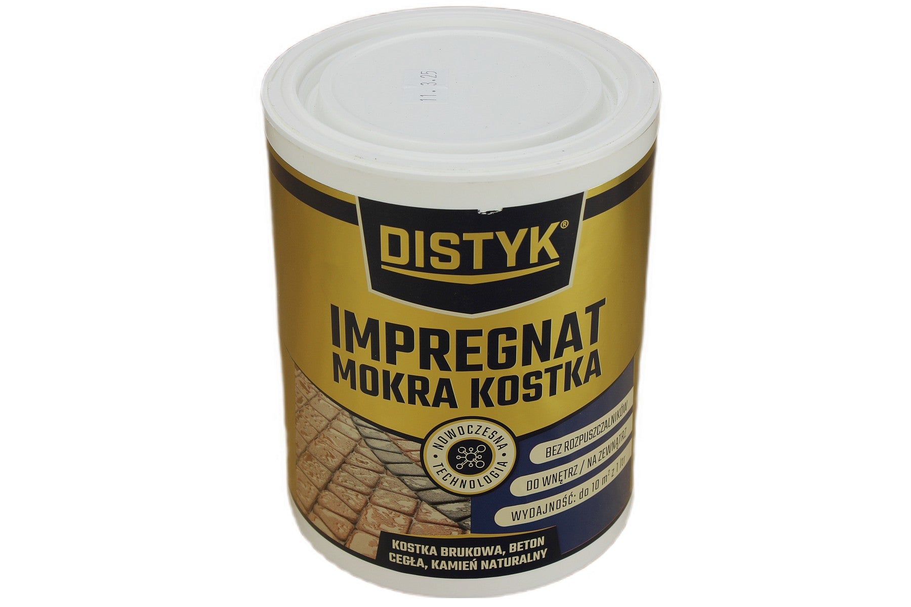 Impregnat do kostki brukowej hydrofobowy – efekt mokrej kostki 1L DISTYK