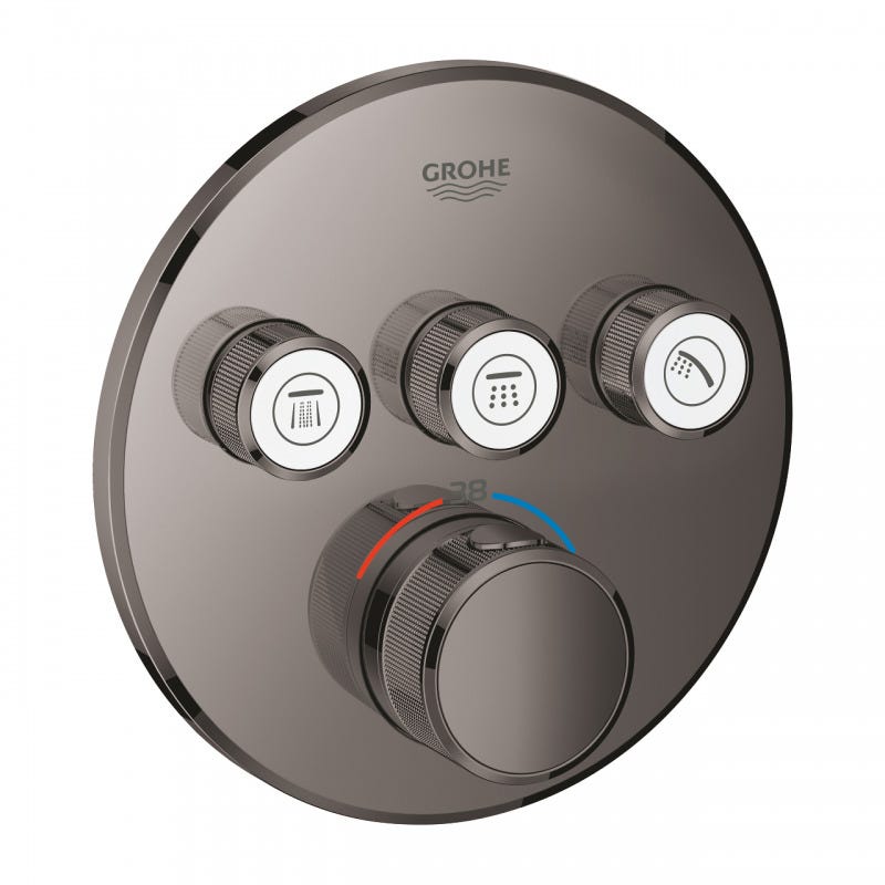 Grohtherm Smartcontrol, Thermostatique pour installation encastrée 3 ...
