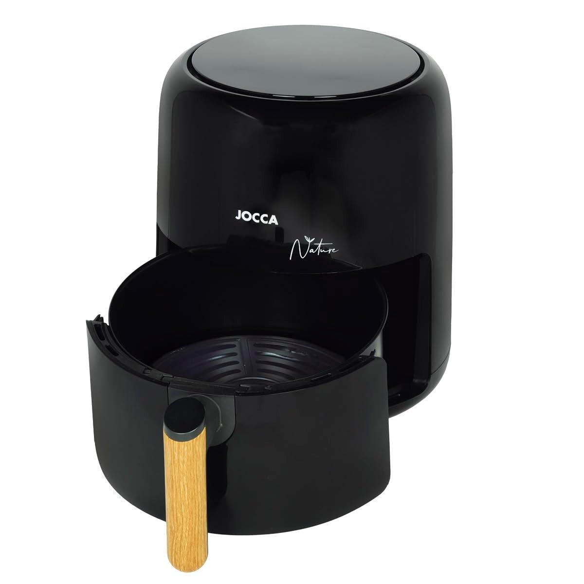 JOCCA - Friggitrice ad Aria Calda 3,8L| Air Fryer| Friggitrice Senza Olio| Timer| Temperatura Regolabile| Cottura Sana| Potenza 1450W| LED Touch Scree - 2