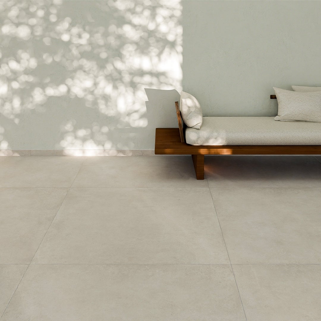 Cemento Terre Sabbia - Piastrelle 80x80 cm 9,5 mm - CCN 3001 80x80 MATT R10 9 mm - 2