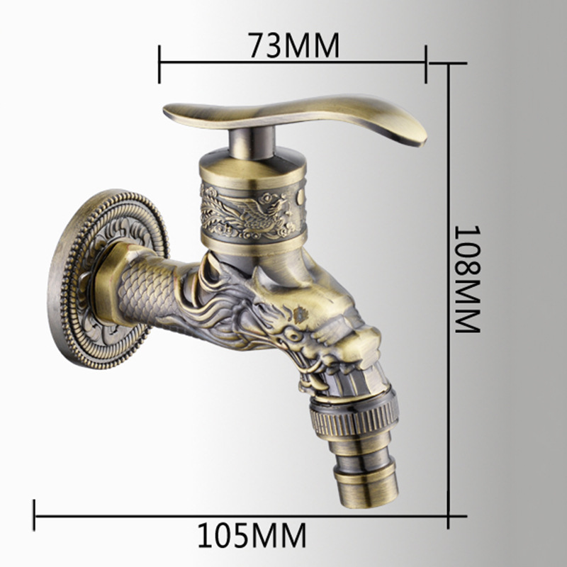 Robinet De Lavabo De Salle De Bains, Poignées En Laiton Antique Mitigeur Chaud Et Froid Rotatif 94510690 Robinet De Lavabo De Salle De Bains, Poignées En Laiton Antique Mitigeur Chaud Et Froid Rotatif 94510690