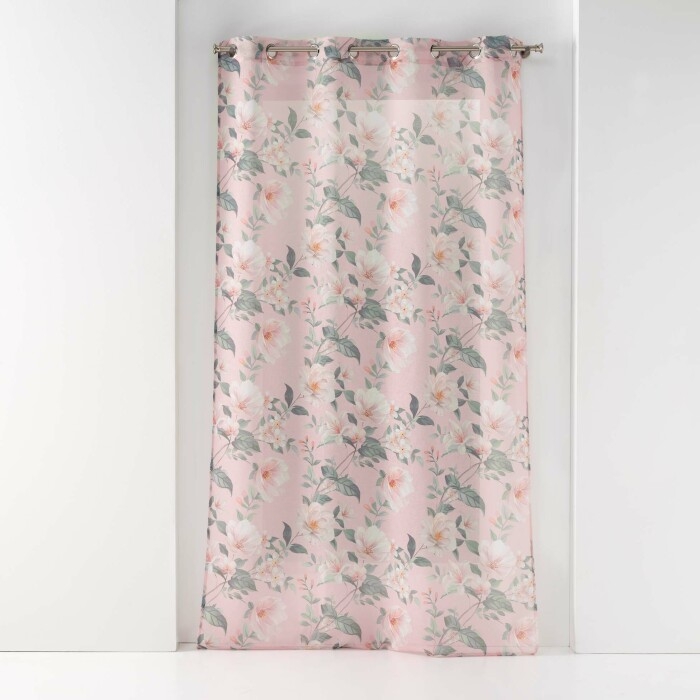 Douceur d'Intérieur, Voilage à Oeillets (140 x 240 cm) Odessa Or, Voile