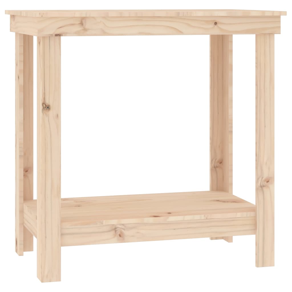 Banc de travail 80x50x80 cm Bois de pin massif vidaXL - 2