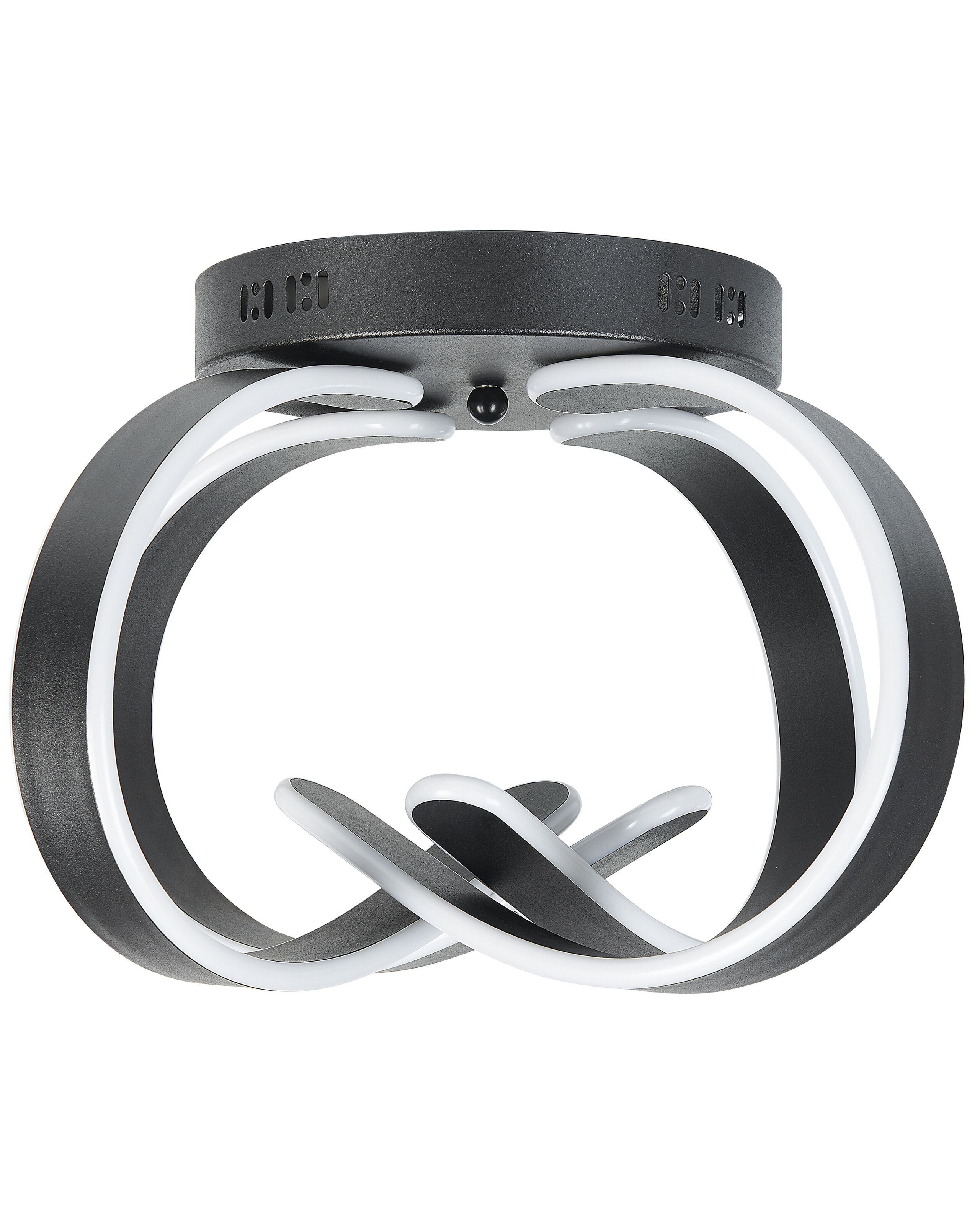 Lampadario a LED NURA Metallo Nero - 5