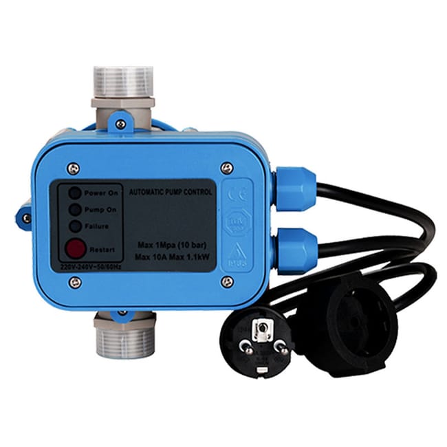 Pressostat pompe eau 10 bar avec câble protection fonctionnement à sec ...