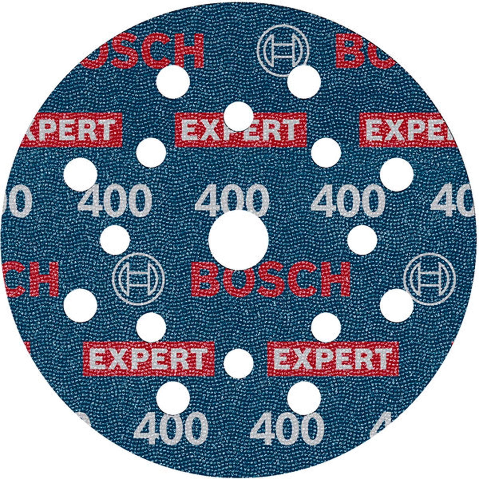Tarcza szlifierska foliowa Bosch EXPERT O780 125 mm K400 50 sztuk - 2608902423