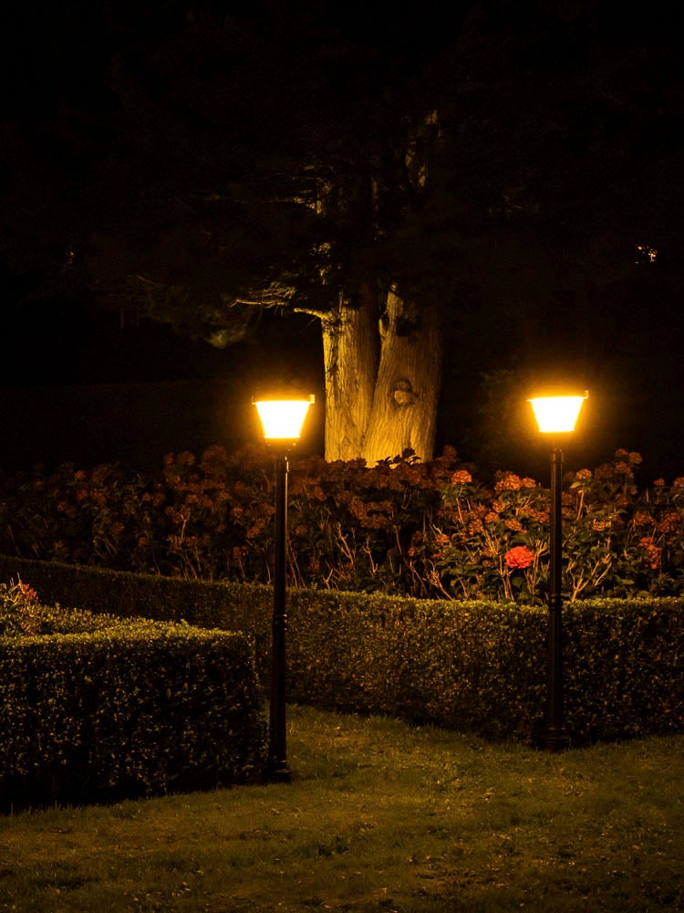 Réverbère solaire Iplux® Oslo 160cm- Haute qualité - Durée de combustion 15 heures - 9