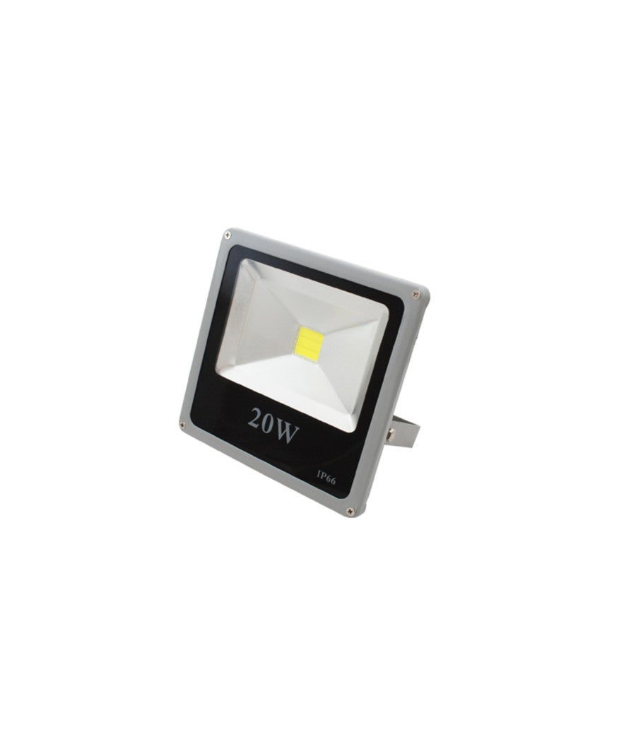 Trade Shop - Faro Faretto A Led Ultra Slim A Luce Calda Fredda Rgb Da Per Esterno Ip65 220v - Bianco Freddo-20 Watt -slim - - 3
