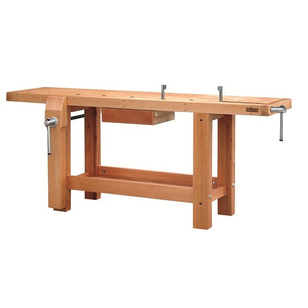 Outifrance - Etabli bois de menuisier professionnel longueur 2,m avec deux presses OUTIFRANCE