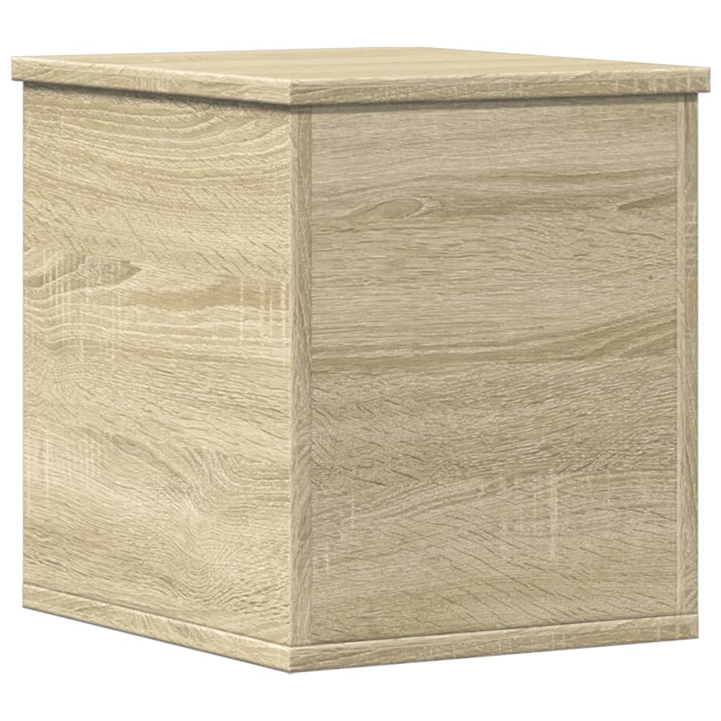 Coffre Rangement Chêne 90x35x35 Cm – Banc De Stockage Design, Bois Massif, Style Minimaliste