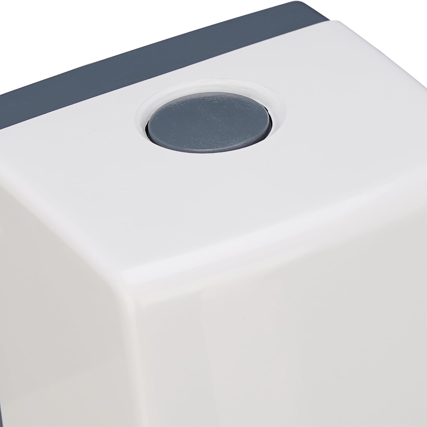 Distributeur de Savon Mural, Lot de 2, Porte-Savon Liquide avec Pompe, 19x7x7 cm, Blanc - 3