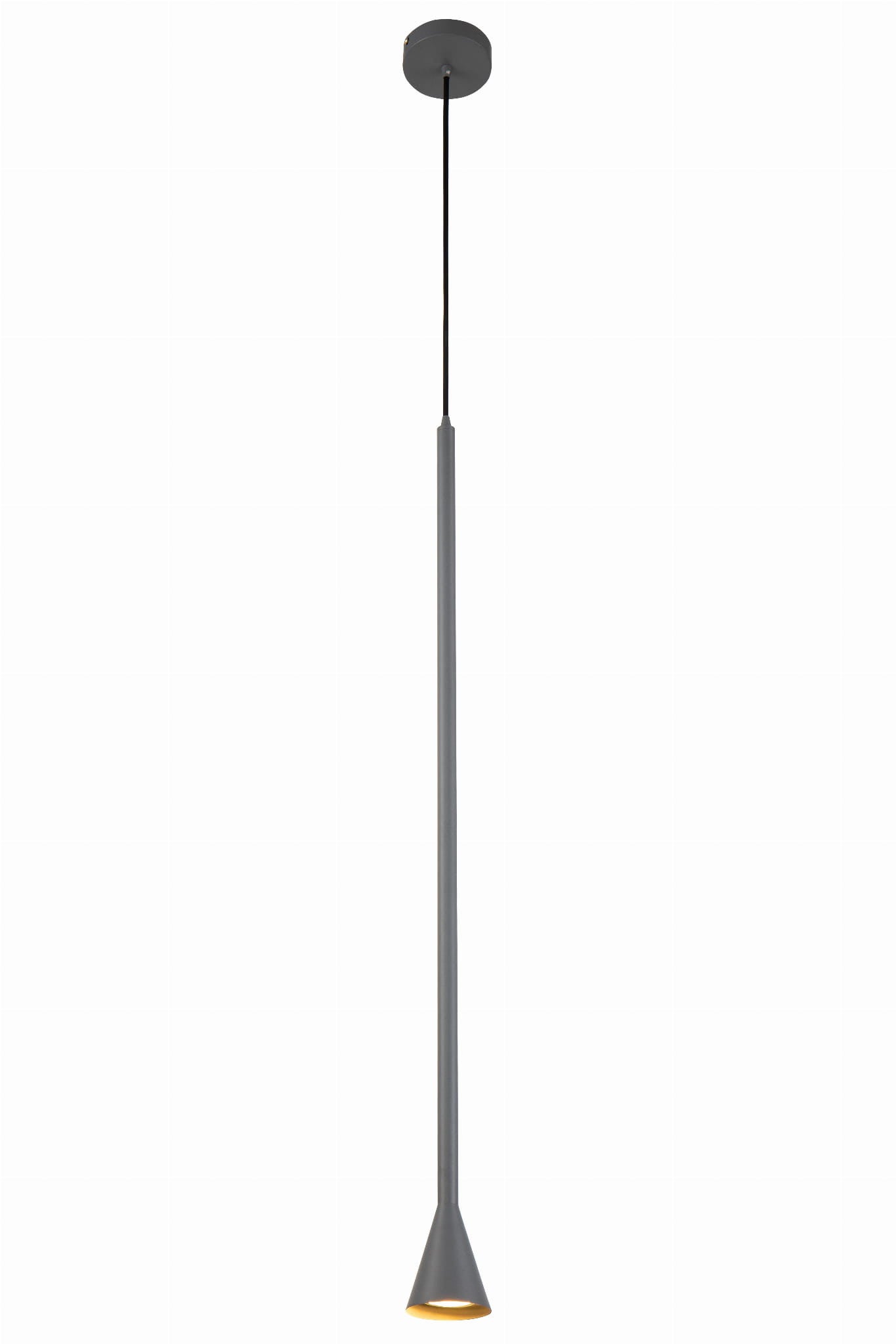 Lampa sufitowa wisząca Tucson szaro-czarna 1xGU10x40W wym: 200 x 10 x 10 cm metal Candellux