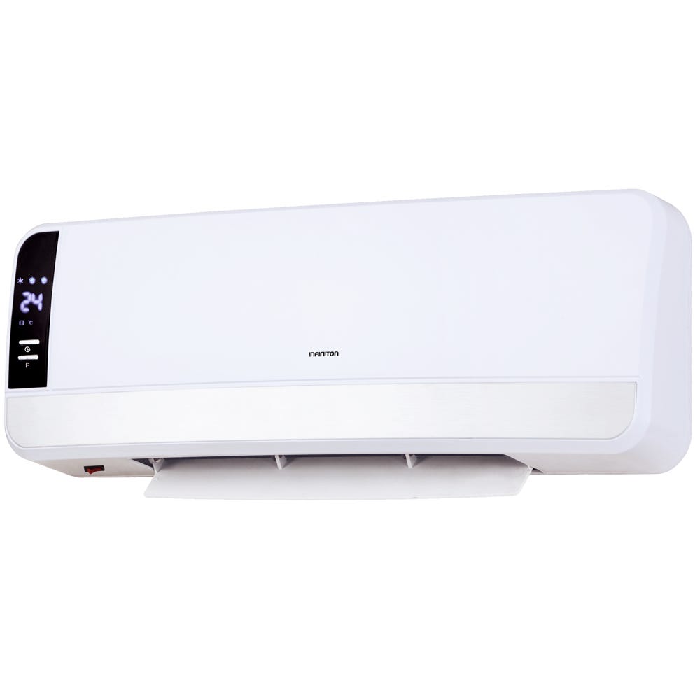 Calefactor cerámico de pared Infiniton HCW-5207 2000W, Control