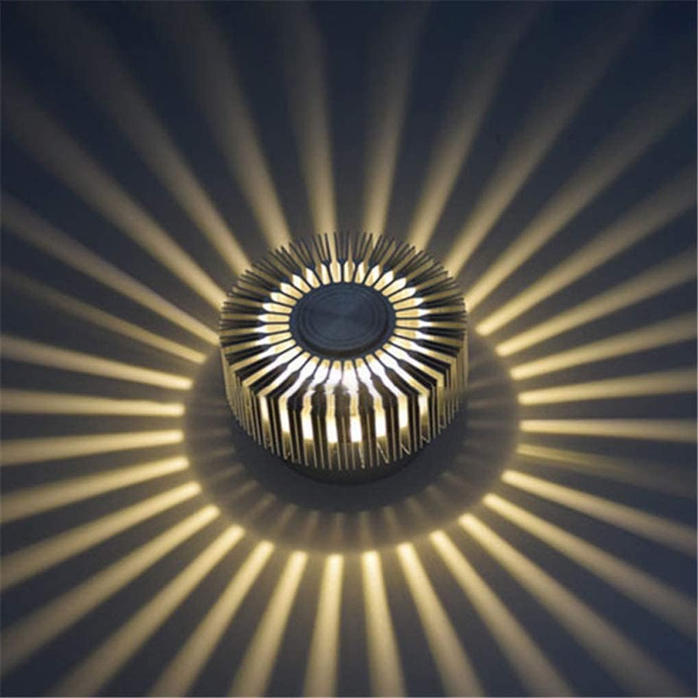 Kinkiet z pilotem, efekt projektora, design, kinkiet LED 5W, lampa sufitowa RGB, kinkiet aluminiowy, klasa energetyczna E]