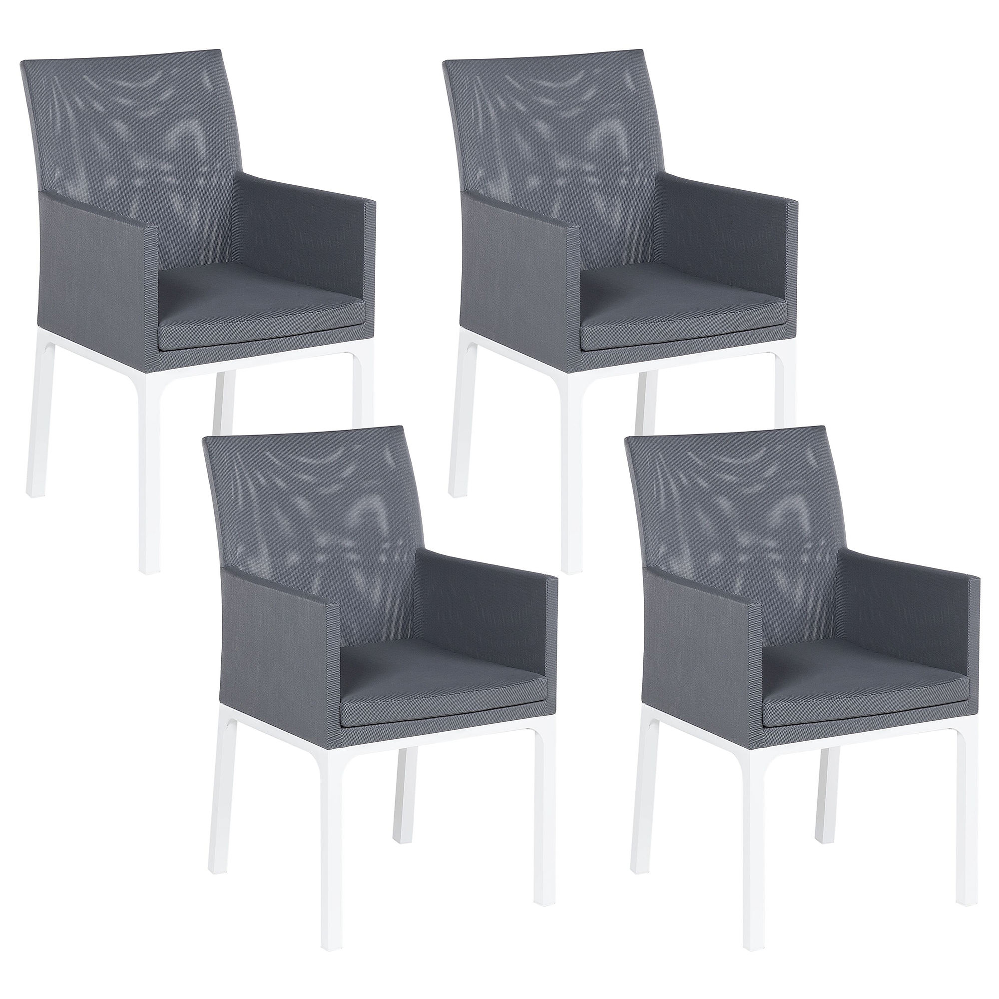 FILU Tovagliette In Feltro Set 4 Pezzi - Grigio Scuro, 30x41 Cm, Spessore 5mm, Lavabili, Per Piatti Caldi E Protezione Tavolo - 4