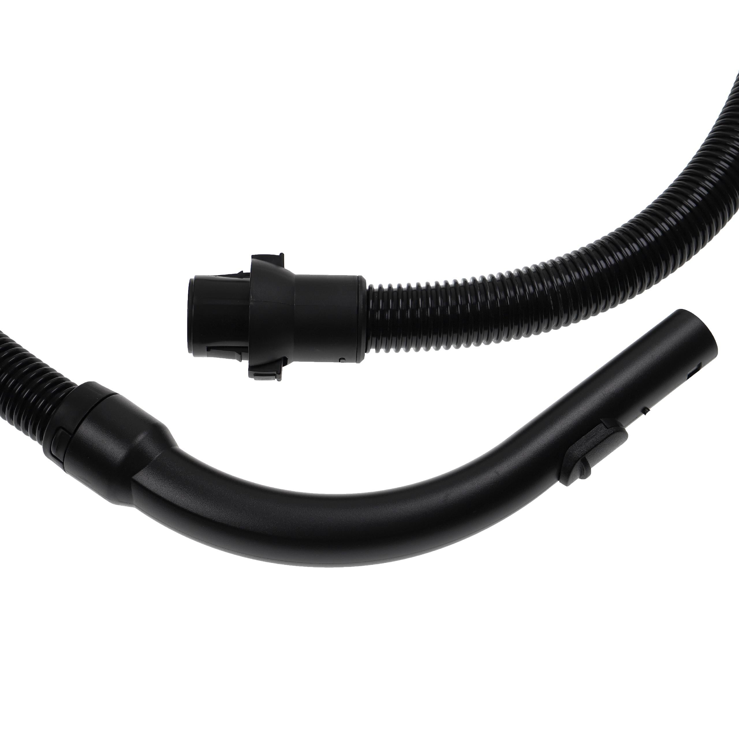 vhbw Tuyau flexible compatible avec Miele Ruby, ROYAL BLUE, S370, S371, S372, S374, S311I, S360, S373 aspirateurs - 1,8 m + poignée - 4