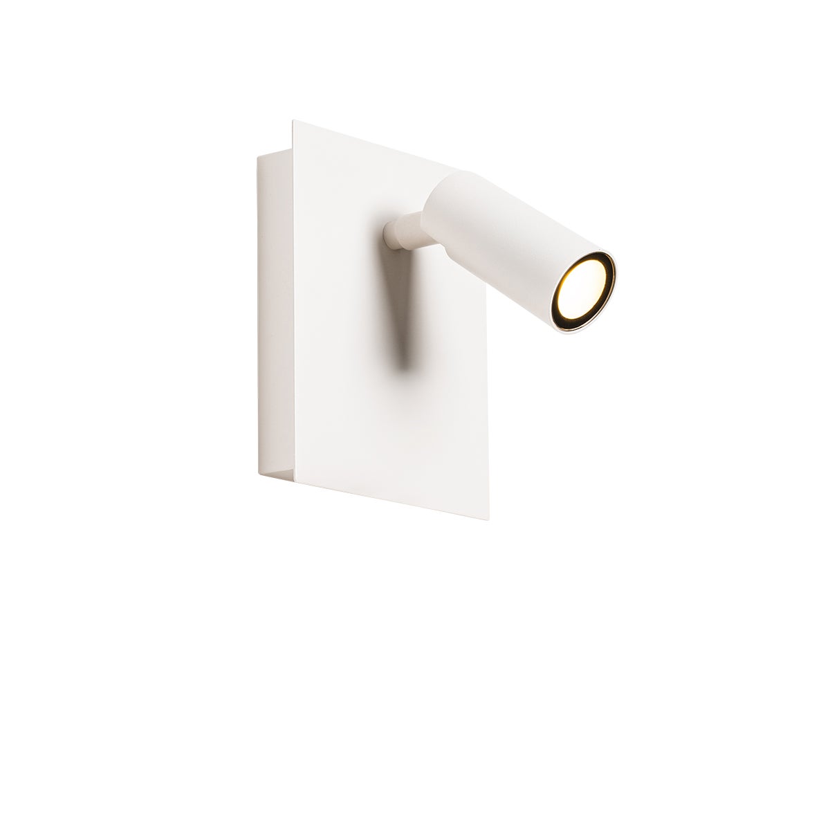 Qazqa nowoczesny regulowana lampa ścienna zewnętrzna do ogród - Simon - biały, led zintegrowana 3.6w zestawie, Integrated led