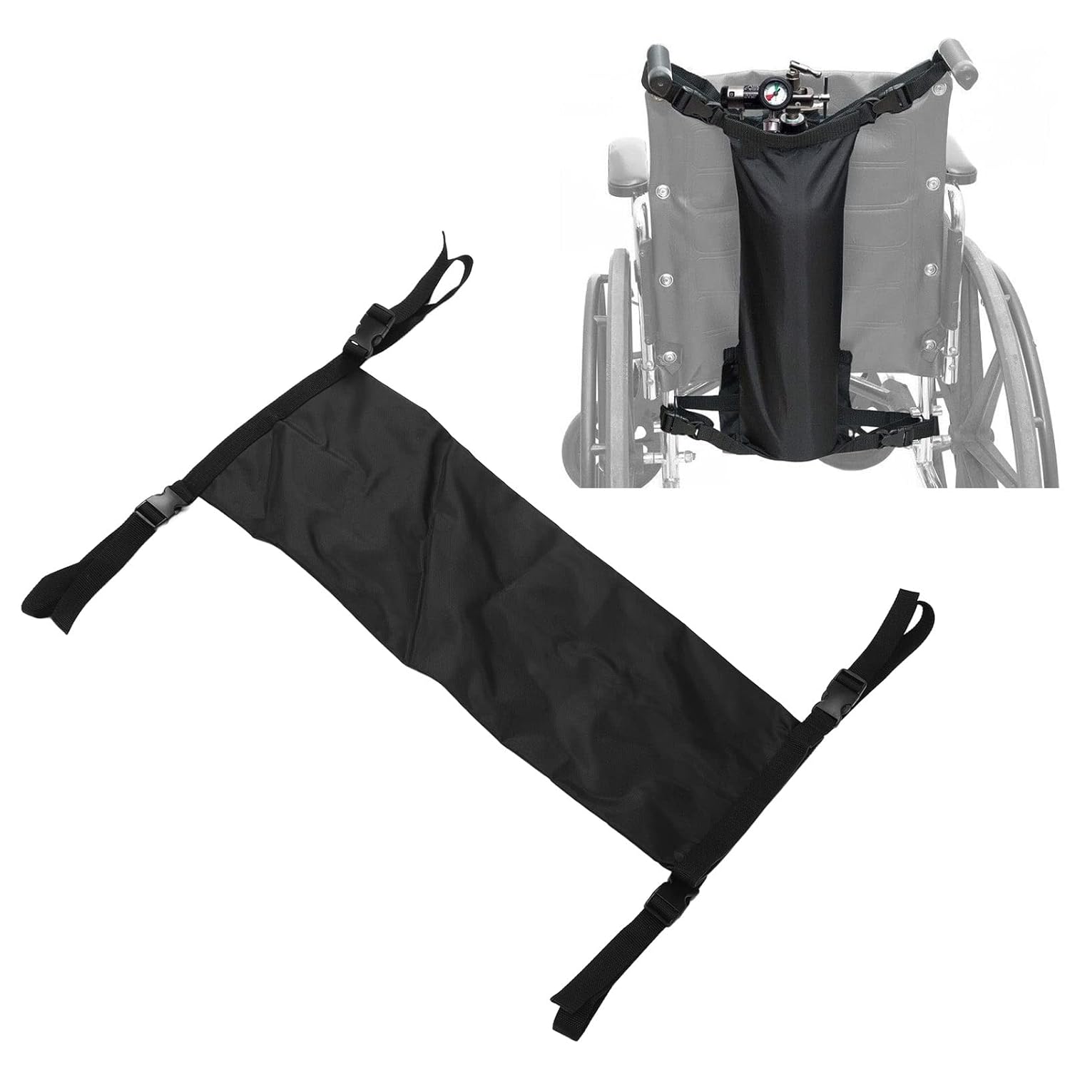 SAMDEW Grand sac à dos pour fauteuil roulant à accrocher sur le dos