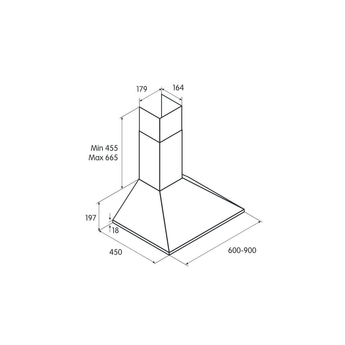 Turboair Certosa IX/A/60/PB Montée au mur Acier inoxydable 368 m³/h - 4