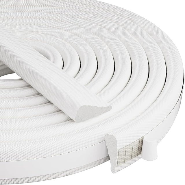 Burlete autoadhesivo para puertas y ventanas (5 m) - Aislamiento térmico y acústico - Burlete para puertas y ventanas